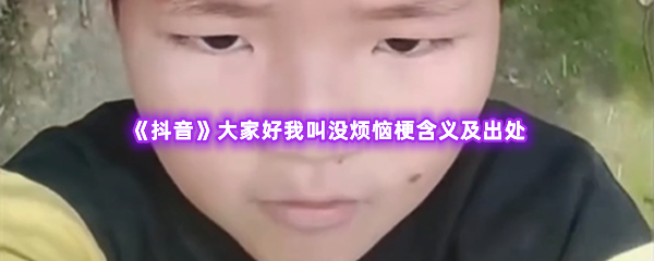 大家好我叫没烦恼是什么梗-什么意思